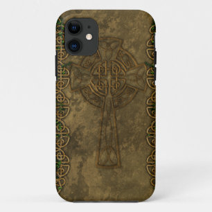 Keltisches Kreuz und keltische Knoten Case-Mate iPhone Hülle