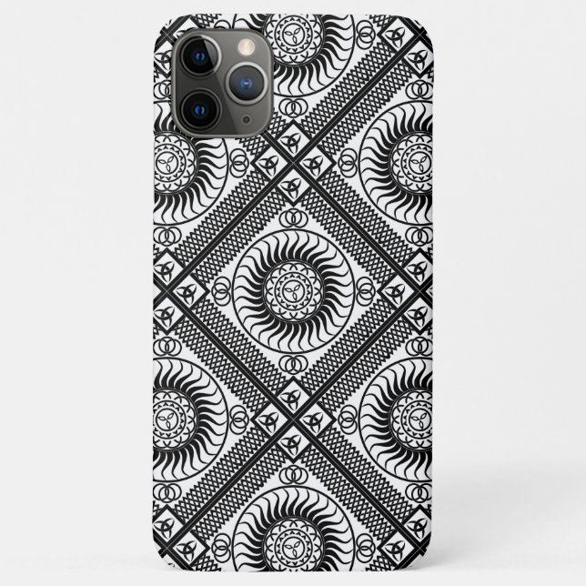 Keltisches Ornament diagonal Case-Mate iPhone Hülle (Rückseite)