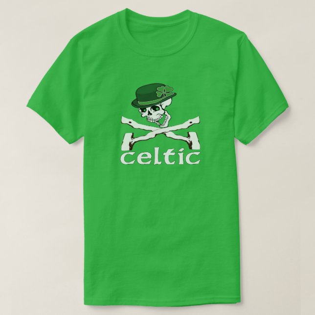 Keltisches Shillelagh-T-Shirt T-Shirt (Design vorne)