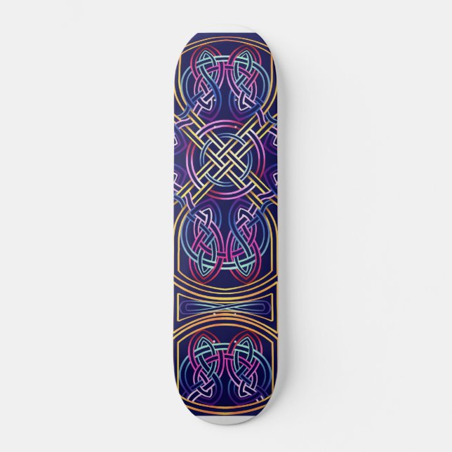Keltisches Skateboard (Vorderseite)