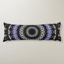 Keltisches Stammes-Mandala (Blau)