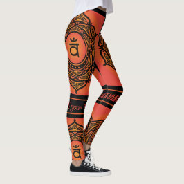 Keltisches Stammes- sakrales Chakra Leggings
