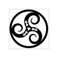 Keltisches Symbol für Wasser, Erde und Feuer
