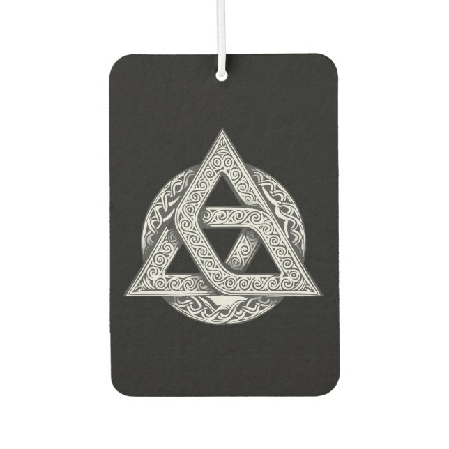 Keltisches Symbol, Trinity-Knoten Autolufterfrischer (Vorderseite)