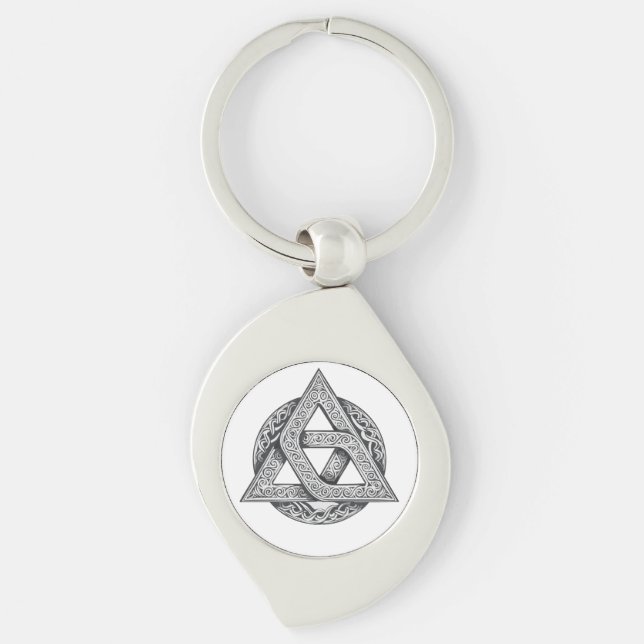 Keltisches Symbol, Trinity-Knoten Schlüsselanhänger (Vorderseite)