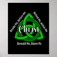Keltisches Trinity Kno St. Patricks Gebet Christli