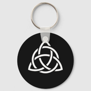 Keltisches Trinity Knot Triquetra-Symbol Schlüsselanhänger