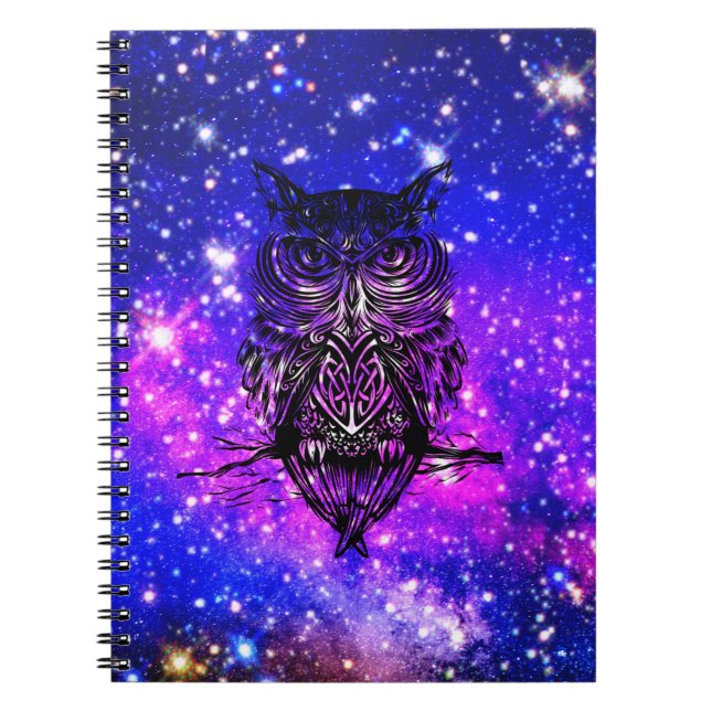 Keltisches Uhuniversum Notizblock (Vorderseite)