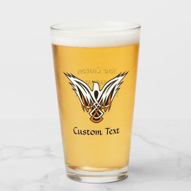 Keltisches Vogelglas Glas (Vorne (Gefüllt))