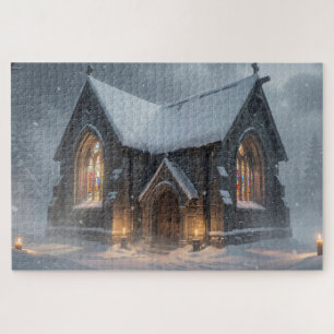 Keltisches Winterkapellen-Puzzle Puzzle