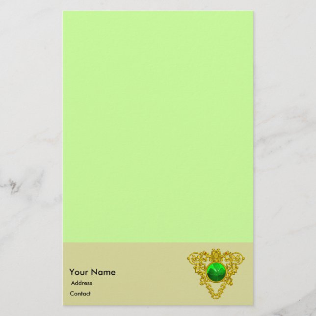 KELZENTRUM DES SAINT PATRICK, KLEEBLATT STATIONERY BRIEFPAPIER (Vorderseite)