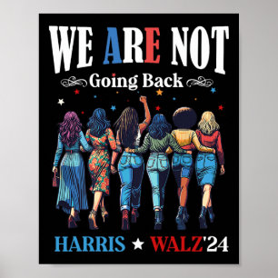 Kemala Harris Waltz 24 Frau Pr Poster