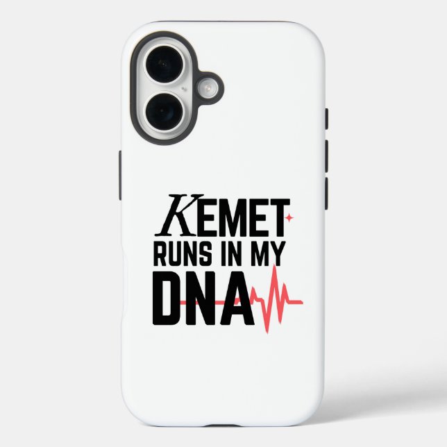 Kemet fließt durch meine DNA | iPhone / iPad Hülle (Rückseite)