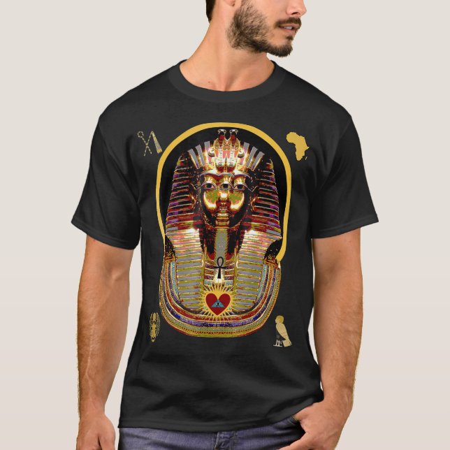 Kemetic Esoteric Ancient Egyptian Art T-Shirt (Vorderseite)