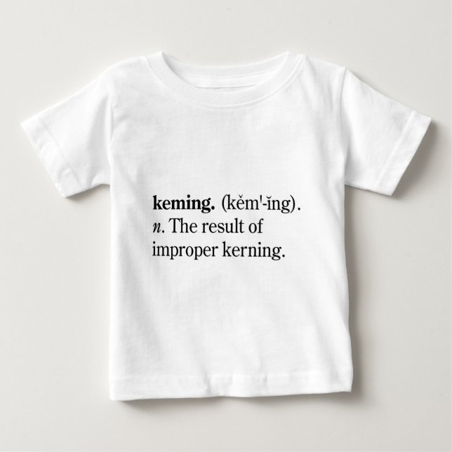 Keming Baby T-shirt (Vorderseite)