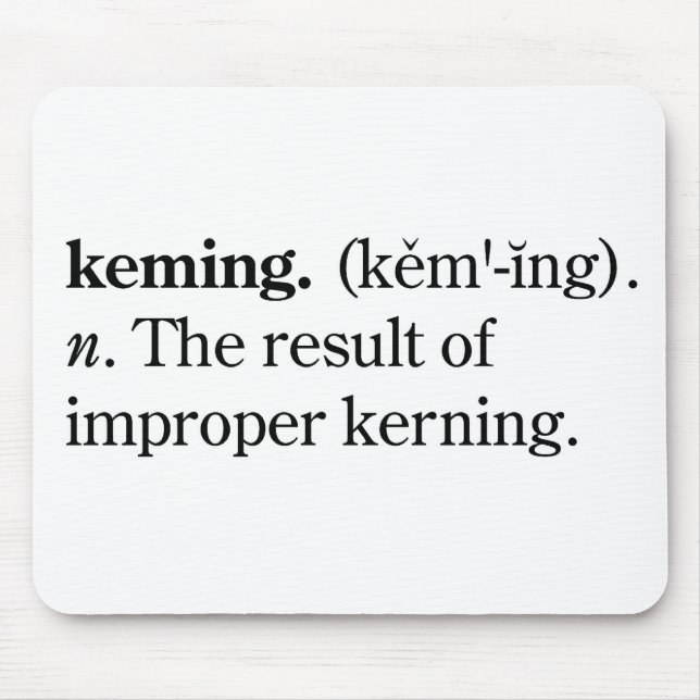 Keming Mousepad (Vorne)