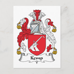 Kemp Familienwappen Postkarte