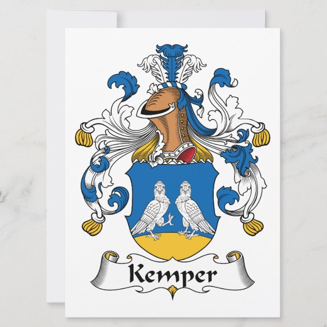 Kemper Familienwappen (Vorderseite)