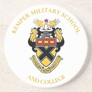 Kemper Military School & Uni Sandstone Untersetzer