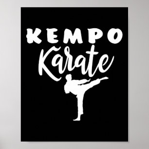 Kempo Karate Kenpo Martial Arts Shaolin Poster