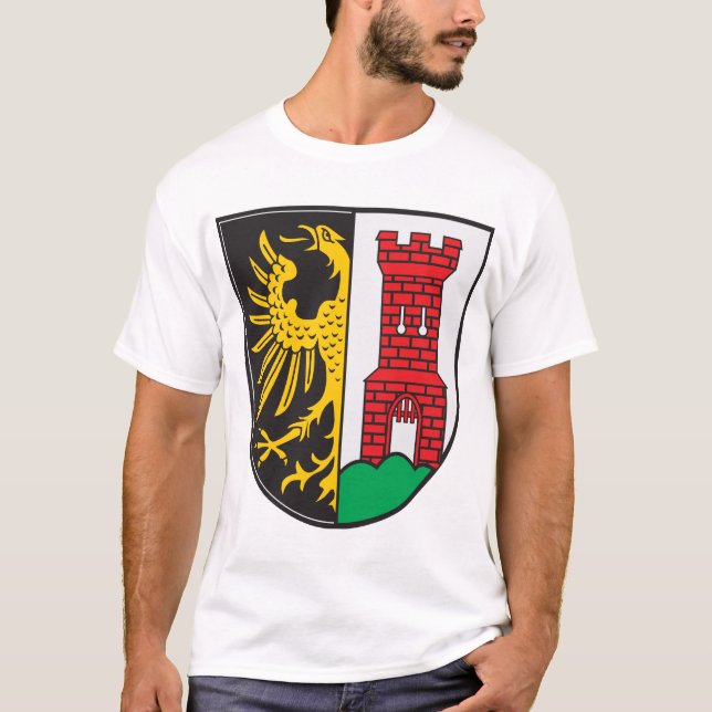 Kempten Wappen T - Shirt (Vorderseite)