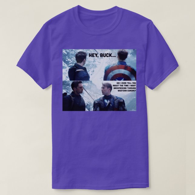 Ken Adams Backpack Story T-Shirt (Design vorne)