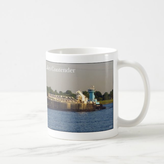 Ken Booth & Lakes Contender-Tasse Kaffeetasse (Rechts)