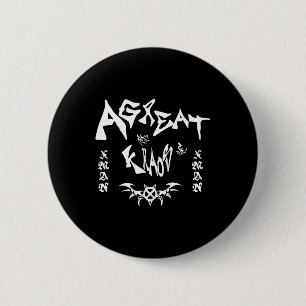 Ken Carson Merch Design Agc Button