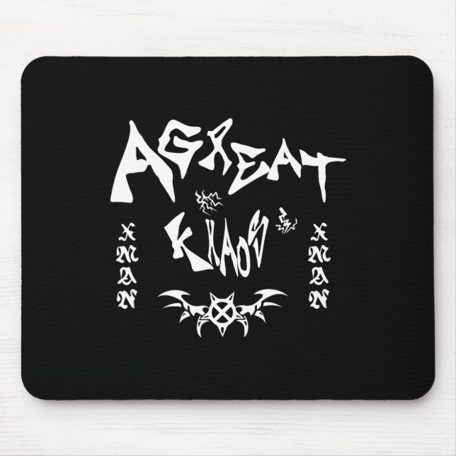 Ken Carson Merch Design Agc Mousepad (Vorne)