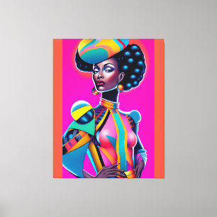 Ken Gage Art auf der Weltbühne Leinwanddruck