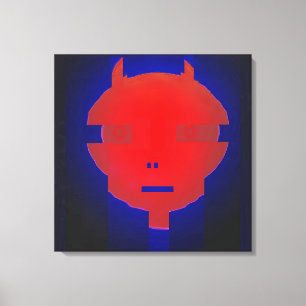 Ken Gage Digital Devil Surrealismus Leinwanddruck