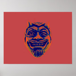 Ken Gage many Devils, One Satan Specialty Poster