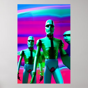 Ken Gage Pop Surrealismus im Vorfeld von morgen Poster