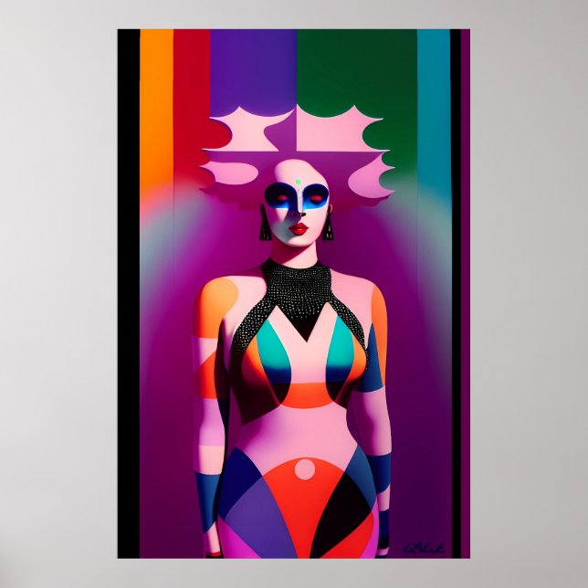 Ken Gage Rainbow's Gravity Pop Surrealismus Poster (Vorne)