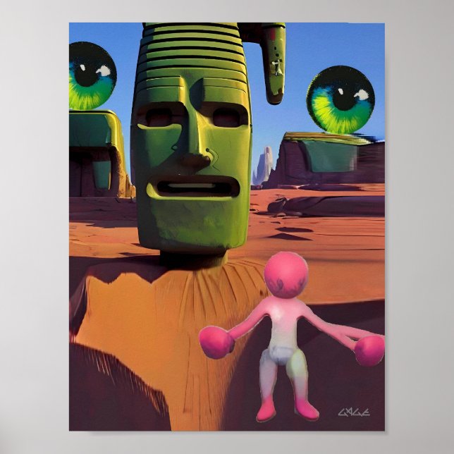 Ken Gage Womboing im Wilden Bliss Poster (Vorne)