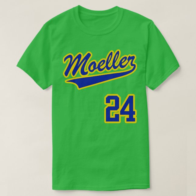 Ken Griffey Jr MOELLER Jersey Front Back Print T-Shirt (Design vorne)