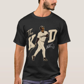 Ken Griffey Jrhe Kid Basketball Legende Signatur V T-Shirt
