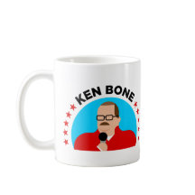 Ken-Knochen-Kaffee-Tasse: "KEN-KNOCHEN "