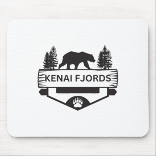 Kenai Fjords Alaska Wildlife Bär Wandern Camping S Mousepad