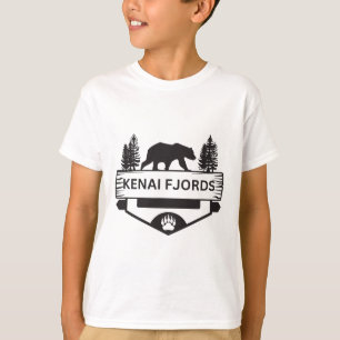 Kenai Fjords Alaska Wildlife Bär Wandern Camping S T-Shirt