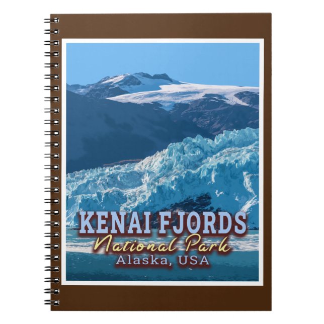 KENAI FJORDS NATIONAL PARK - ALASKA VEREINIGTE STA NOTIZBLOCK (Vorderseite)