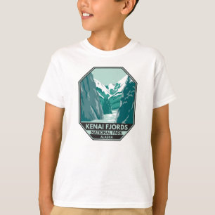 Kenai Fjords National Park Alaska Vintage T-Shirt
