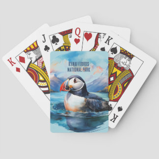 Kenai Fjords National Park Papageientaucher Spielkarten