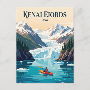 Kenai Fjords National Park USA Postkarte