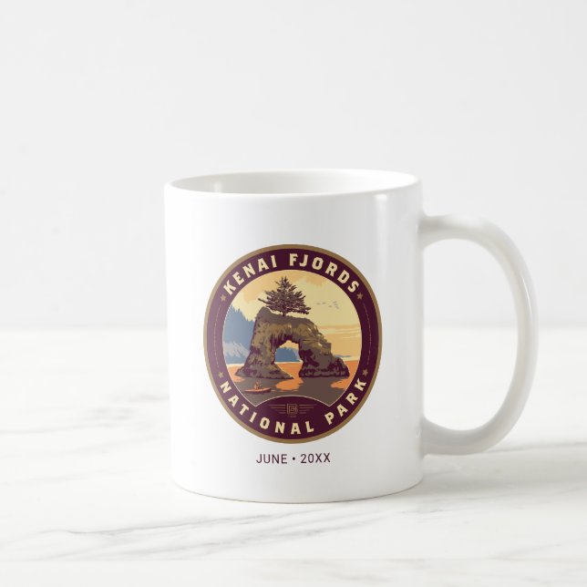 Kenai Fjords National Parks Kaffeetasse (Rechts)