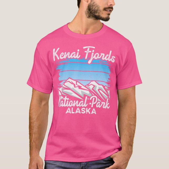 Kenai Fjords Nationalpark Alaska Entdecken Sie die T-Shirt (Vorderseite)