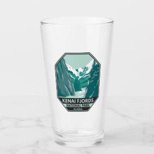 Kenai Fjords Nationalpark Alaska Vintag Glas