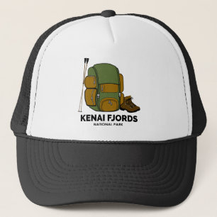 Kenai Fjords Nationalpark Backpack Truckerkappe