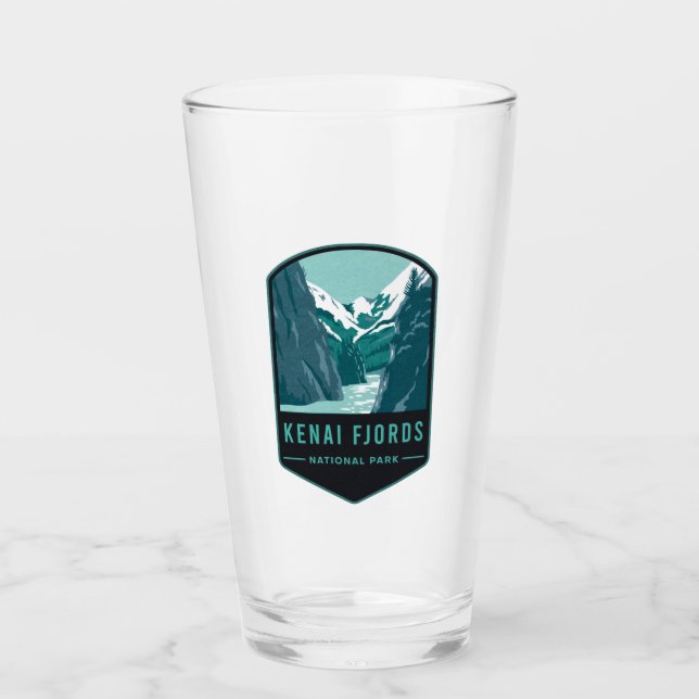 Kenai Fjords Nationalpark Glas (Vorderseite)