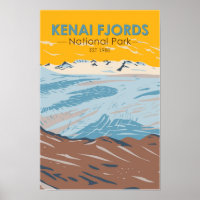 Kenai Fjords Nationalpark Harding Icefield